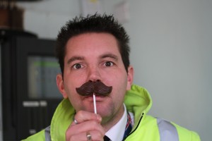 Nick in Movember mood
